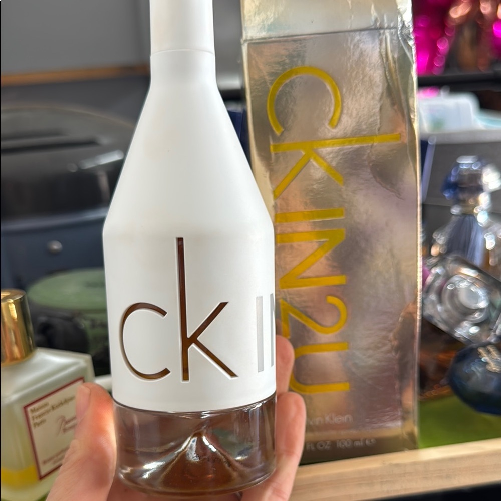 Calvin Klein CK IN2U White and Gold